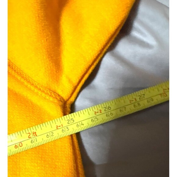 NWT Mossimo Mens Yellow Long Sleeve Sweatshirt With Graphic Details Size L - Picture 5 of 6